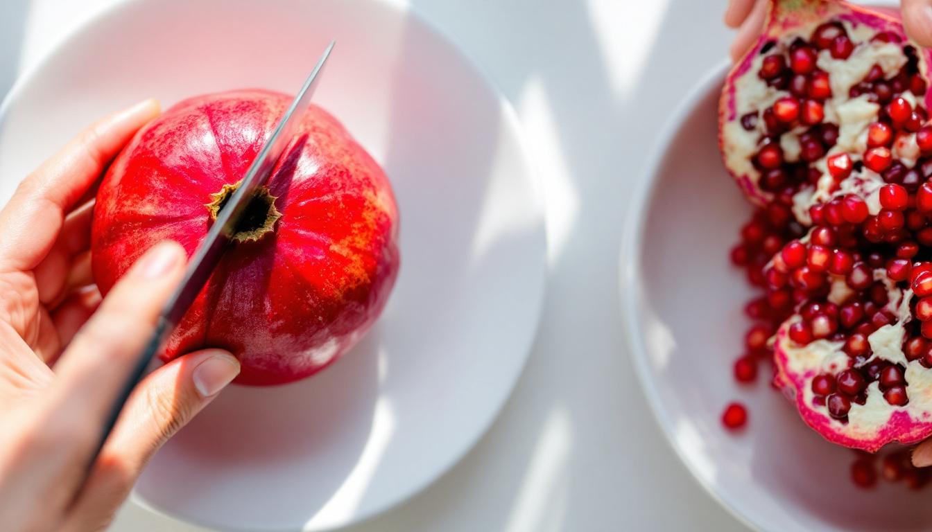découvrez des astuces simples et efficaces pour égrener une grenade facilement et savourer ses graines sans en mettre partout.