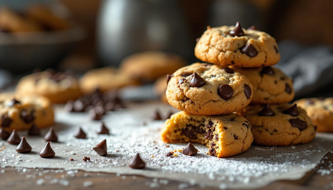 découvrez la recette ultime pour des cookies moelleux et épais, faciles à réaliser et délicieux à chaque bouchée. parfaits pour toutes les envies gourmandes !