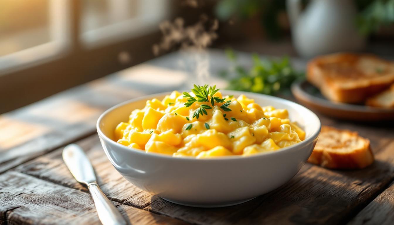 découvrez comment réussir des œufs brouillés parfaits, crémeux et onctueux, grâce à notre recette simple et inratable qui ravira vos papilles à chaque dégustation.