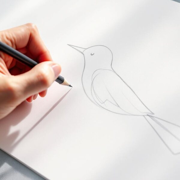 apprenez à dessiner facilement un oiseau en quelques traits simples grâce à notre guide étape par étape, idéal pour les débutants et les passionnés de dessin.