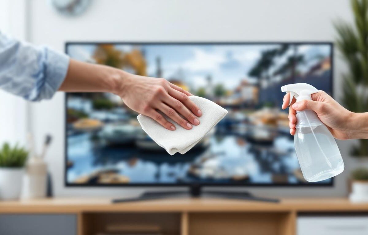 découvrez les meilleures pratiques pour nettoyer l'écran de votre tv sans l'endommager et préserver une image claire et nette.