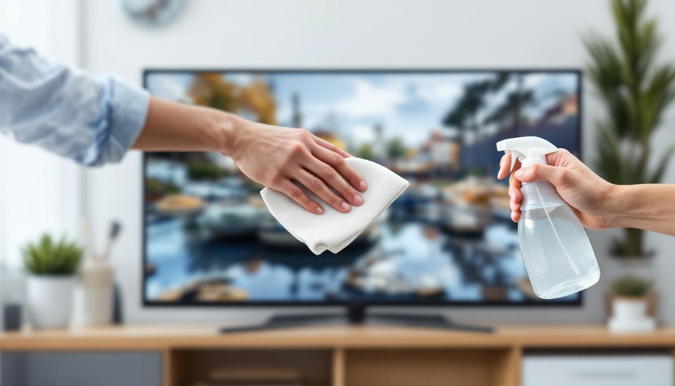 découvrez les meilleures pratiques pour nettoyer l'écran de votre tv sans l'endommager et préserver une image claire et nette.