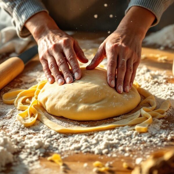découvrez notre recette facile de pâtes fraîches maison à réaliser sans machine. préparez des pâtes savoureuses et authentiques avec des ingrédients simples.
