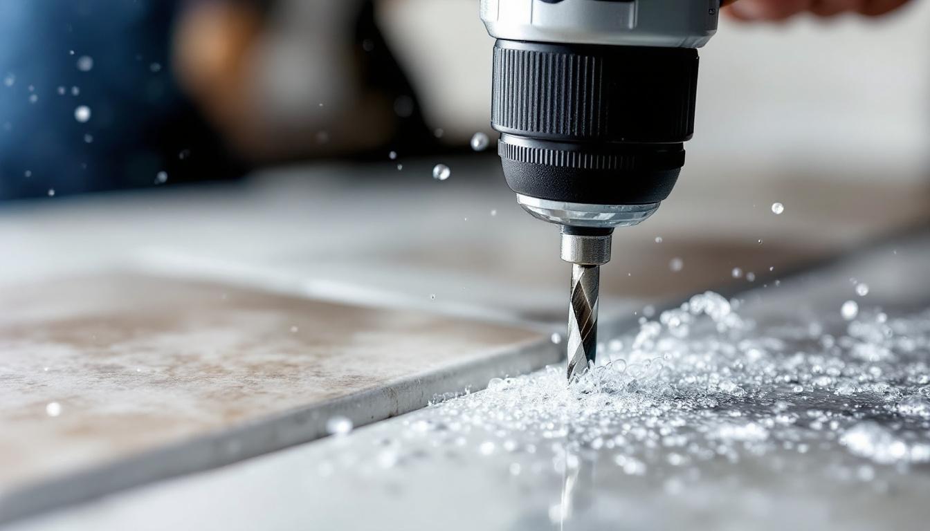 découvrez la méthode infaillible pour percer du carrelage sans le casser et réaliser vos travaux facilement et en toute sécurité.