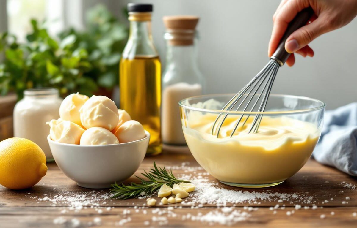 apprenez à réussir une délicieuse mayonnaise maison en quelques minutes grâce à nos conseils simples et rapides.