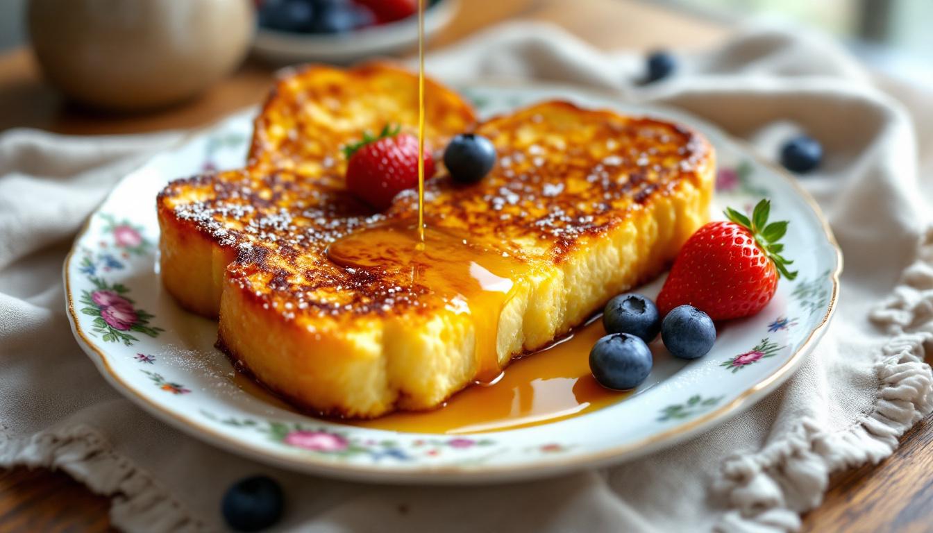 découvrez la recette du pain perdu doré et croustillant, un classique régressif parfait pour un goûter gourmand et facile à préparer.