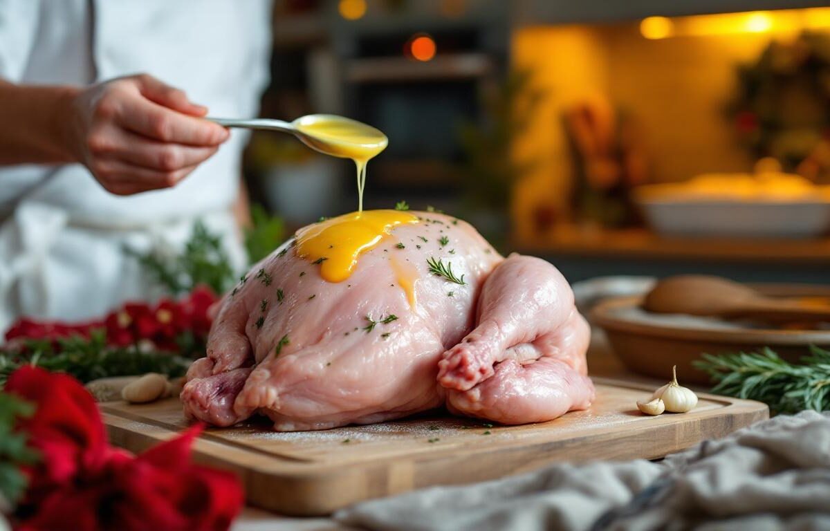 découvrez nos conseils pour cuire votre chapon de noël parfaitement et obtenir une viande tendre et moelleuse à chaque fois. astuces de cuisson et recettes faciles pour un repas réussi.