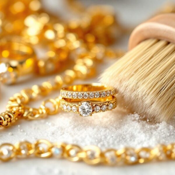 apprenez à nettoyer vos bijoux en or facilement pour leur redonner tout leur éclat et leur beauté naturelle.