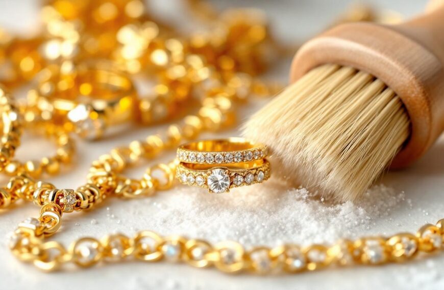 apprenez à nettoyer vos bijoux en or facilement pour leur redonner tout leur éclat et leur beauté naturelle.