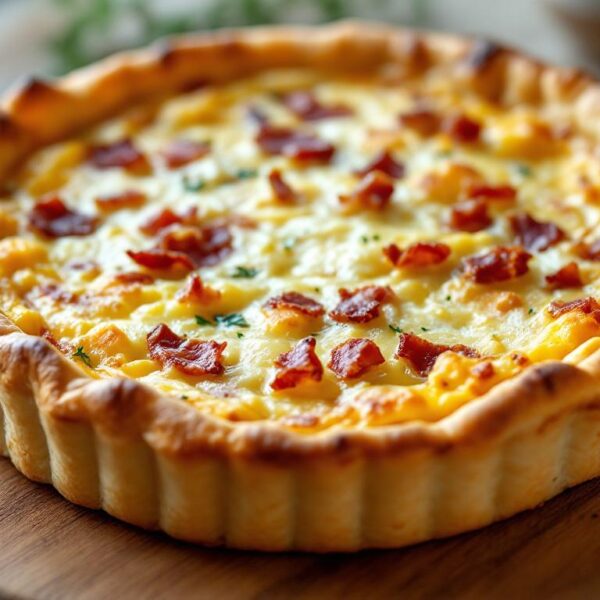découvrez la recette authentique de la quiche lorraine traditionnelle, préparée sans fromage pour un goût véritable et savoureux.