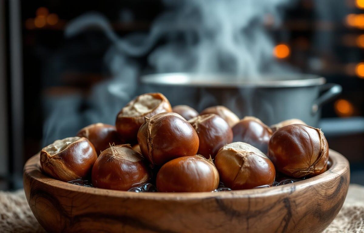 découvrez nos astuces pour cuire les marrons à l'eau ou au four afin de les peler facilement et profiter pleinement de leur saveur.