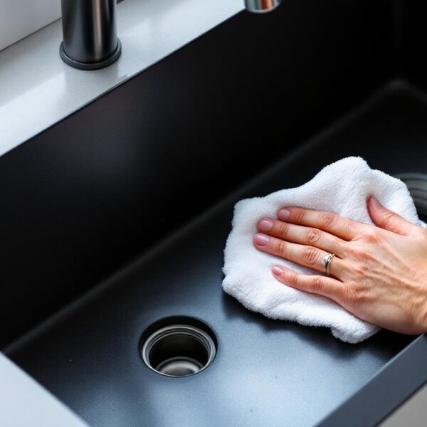 découvrez des astuces efficaces pour nettoyer un évier en résine et éliminer les traces blanches afin de lui redonner éclat et propreté facilement.