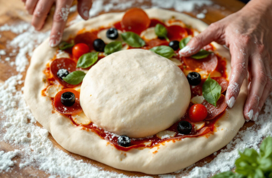découvrez notre recette facile de pâte à pizza maison et une garniture gourmande pour régaler toute la famille. un délice fait maison en quelques étapes simples !