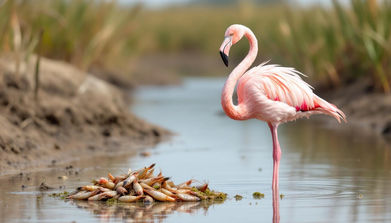 découvrez pourquoi les flamants roses ont cette couleur unique grâce à une explication scientifique détaillée sur leur alimentation et leur habitat.