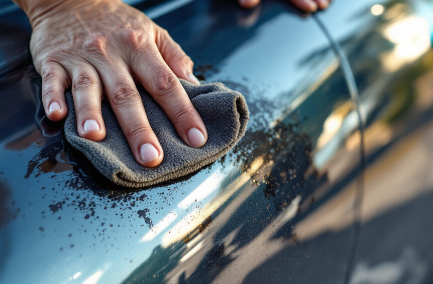 découvrez des méthodes efficaces et sécurisées pour enlever une tache de goudron sur la carrosserie de votre voiture et retrouver une surface propre et brillante.