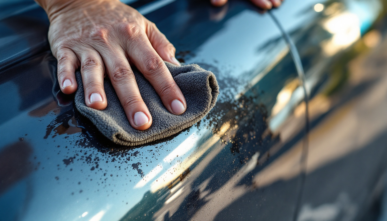 découvrez des méthodes efficaces et sécurisées pour enlever une tache de goudron sur la carrosserie de votre voiture et retrouver une surface propre et brillante.