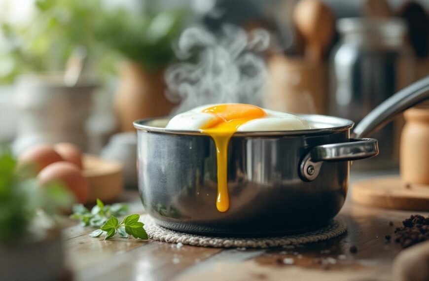 découvrez notre méthode simple et efficace pour réussir un œuf poché parfait sans utiliser de vinaigre. apprenez la technique facile pour une cuisson réussie à chaque fois.
